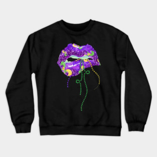 Mardi-Gras-Queen Crewneck Sweatshirt