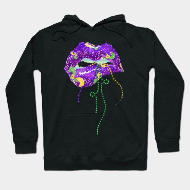 Mardi-Gras-Queen Hoodie by dtr_art