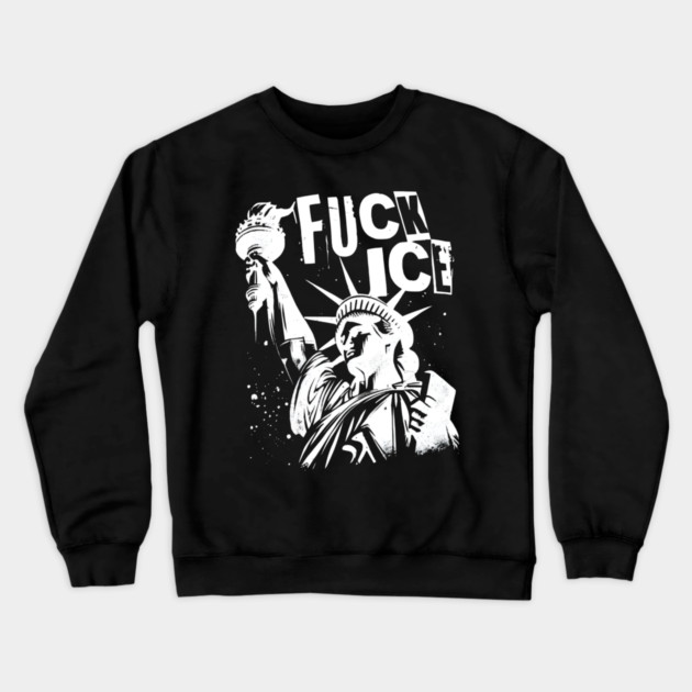Fuck-Ice Crewneck Sweatshirt by dtr_art