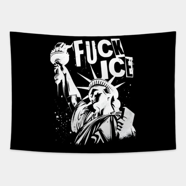 Fuck-Ice Tapestry by dtr_art