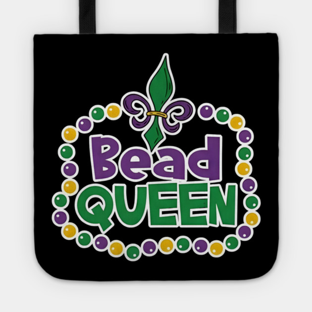 Mardi-Gras-Queen Tote by dtr_art