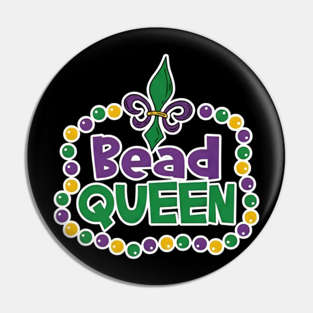 Mardi-Gras-Queen Pin by dtr_art