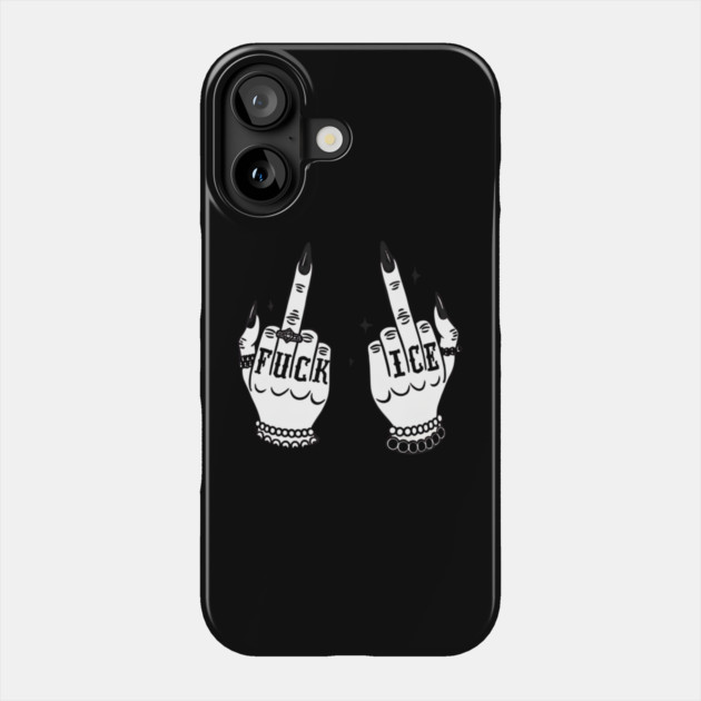 Fuck-Ice Phone Case by dtr_art