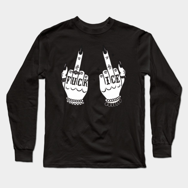 Fuck-Ice Long Sleeve T-Shirt by dtr_art