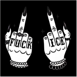 Fuck-Ice Posters and Art