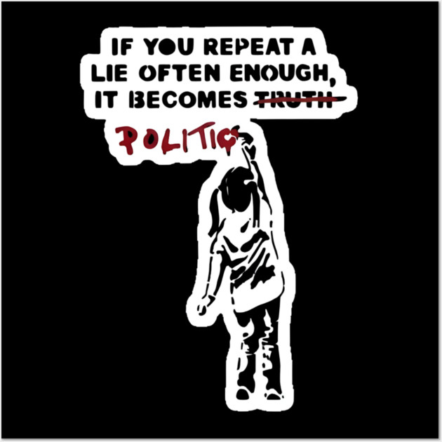 Anti-trump Wall Art by dtr_art