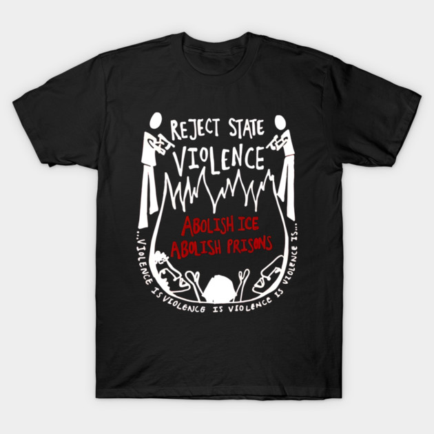 Abolish-Ice T-Shirt by dtr_art