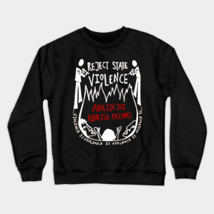 Abolish-Ice Crewneck Sweatshirt