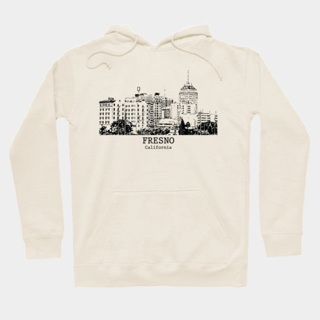 Fresno - California Hoodie by Lakeric