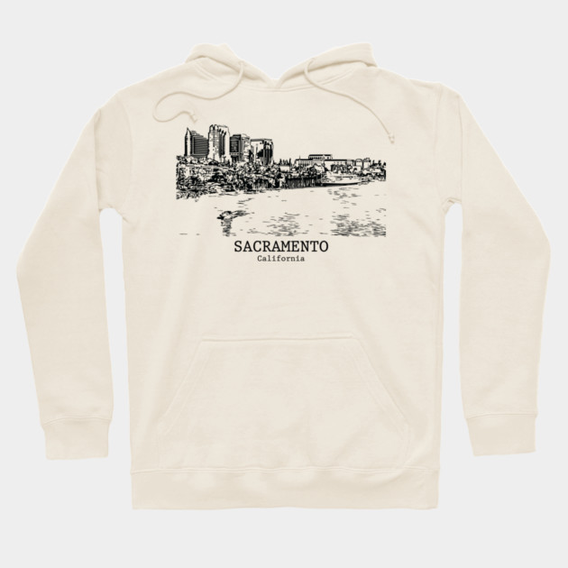 Sacramento - California Hoodie by Lakeric