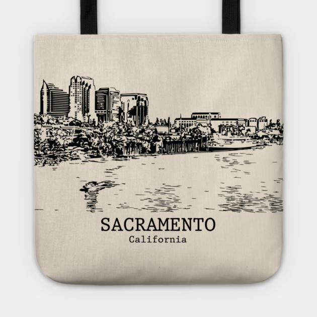 Sacramento - California Tote by Lakeric