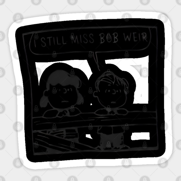 Bob-Weir Sticker by dtr_art