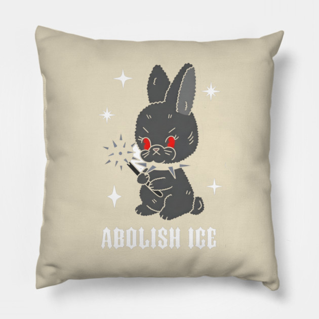 Abolish-Ice Pillow by dtr_art