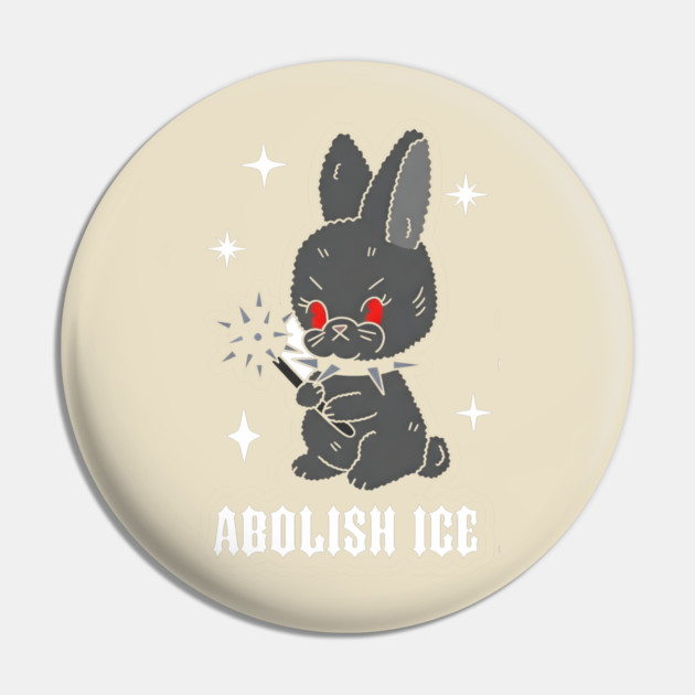 Abolish-Ice Pin by dtr_art