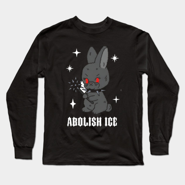 Abolish-Ice Long Sleeve T-Shirt by dtr_art