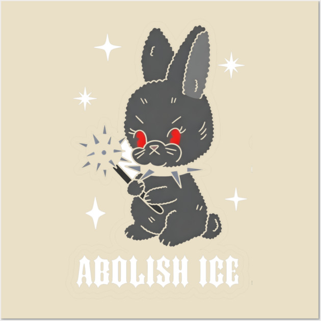 Abolish-Ice Wall Art by dtr_art