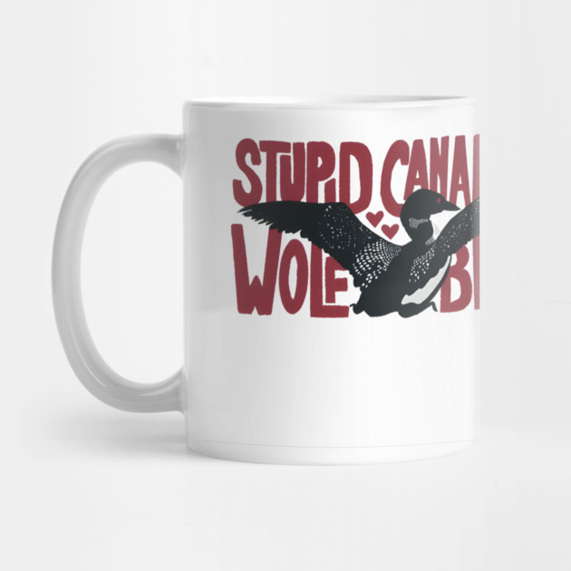 Stupid-Canadian-Wolf-Bird by dtr_art
