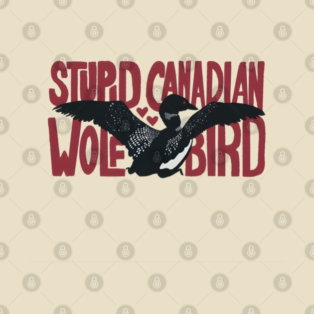 Stupid-Canadian-Wolf-Bird by dtr_art