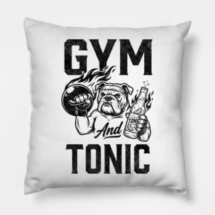 Gym and Tonic Pillow