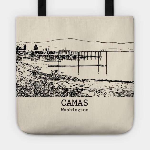 Camas - Washington Tote by Lakeric