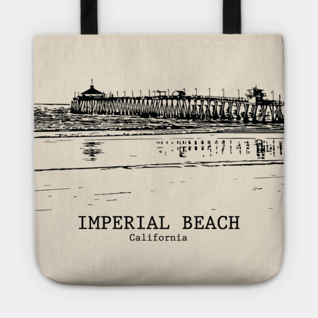 Imperial Beach - California Tote by Lakeric