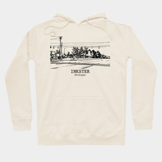 Inkster - Michigan Hoodie by Lakeric