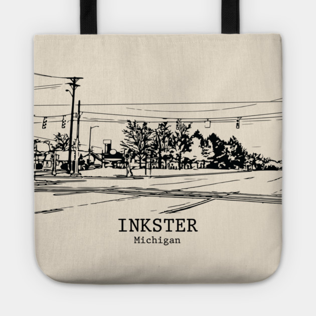 Inkster - Michigan Tote by Lakeric