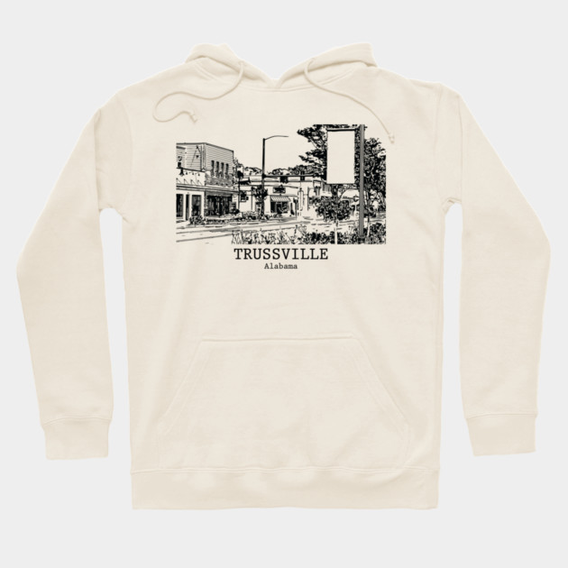 Trussville - Alabama Hoodie by Lakeric