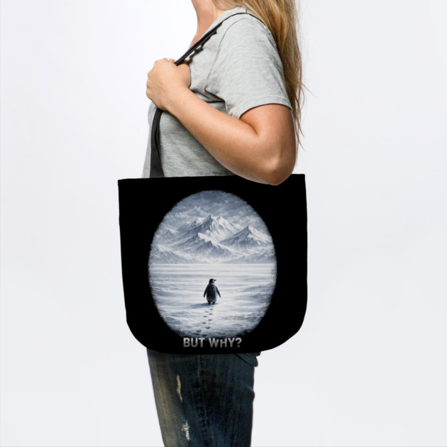 But Why? Penguin Antarctica Landscape by ArtistTee ⭐⭐⭐⭐⭐