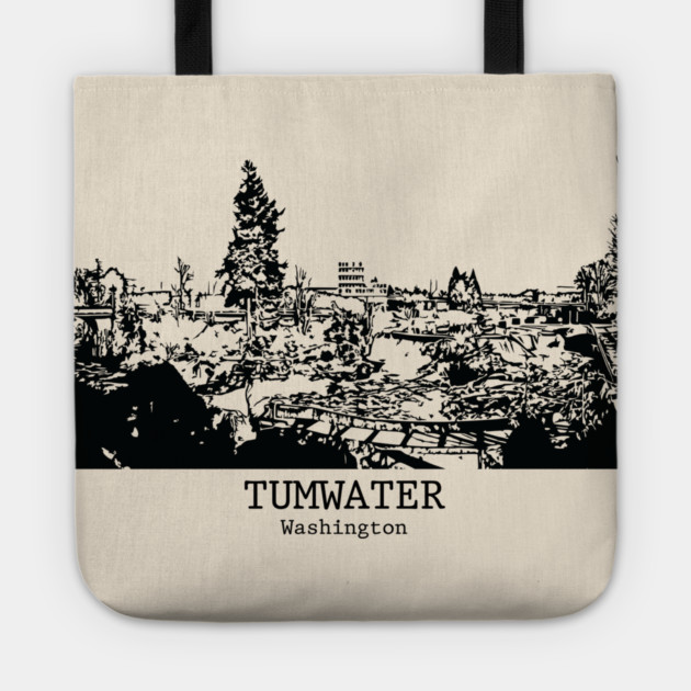Tumwater - Washington Tote by Lakeric