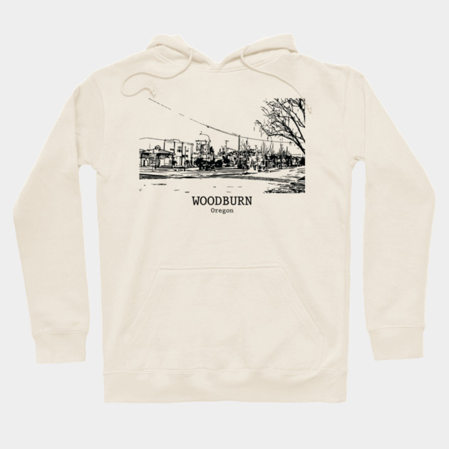 Woodburn - Oregon Hoodie by Lakeric