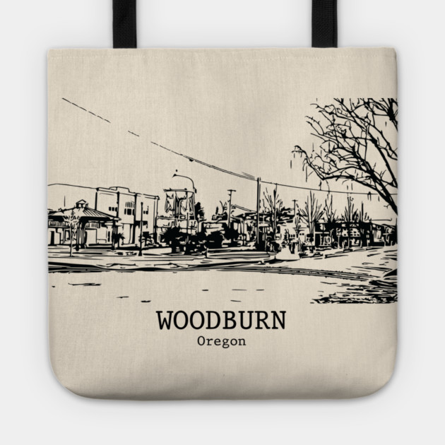 Woodburn - Oregon Tote by Lakeric