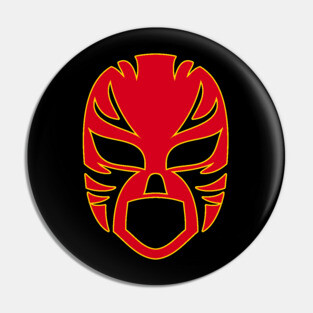 Luchador mask Lucha Libre Wrestling Pin