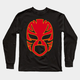 Luchador mask Lucha Libre Wrestling Long Sleeve T-Shirt
