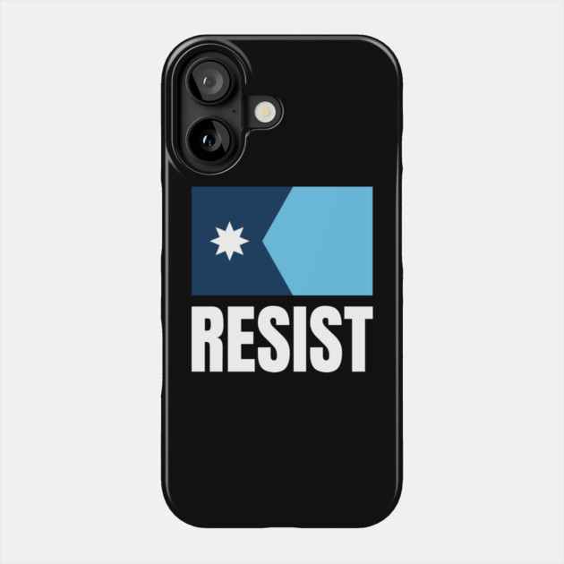 Minnesota Resist Phone Case by Creatifly Graphic Tees