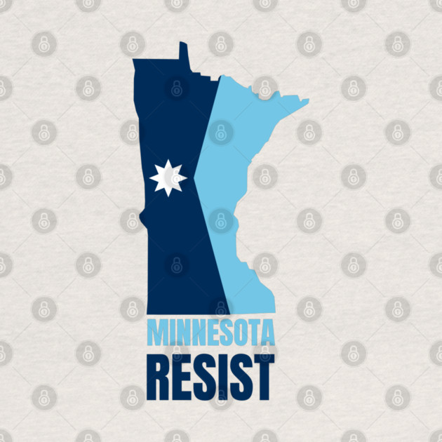 Minnesota Resist by Creatifly Graphic Tees