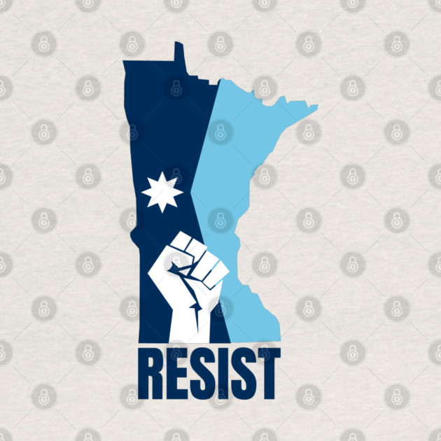 Minnesota Resist by Creatifly Graphic Tees