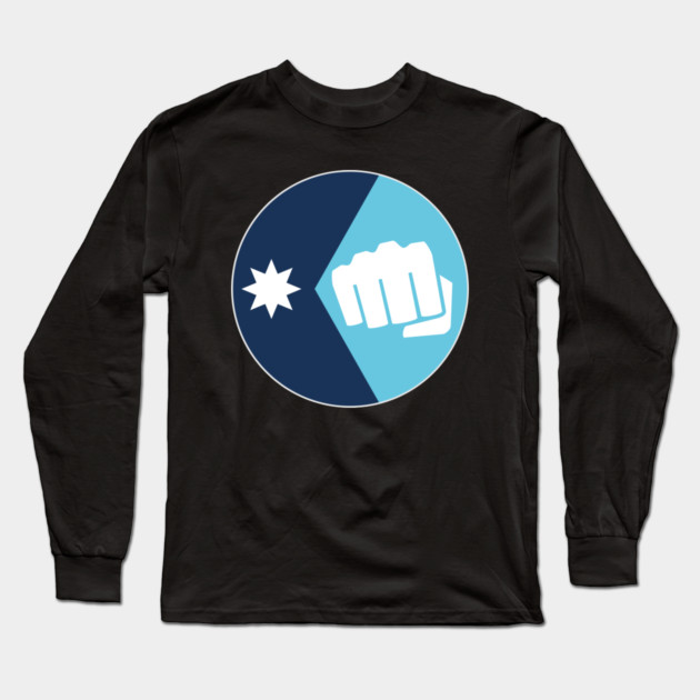 Minnesota Resist Long Sleeve T-Shirt by Creatifly Graphic Tees