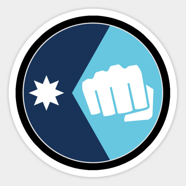 Minnesota Resist Magnet by Creatifly Graphic Tees