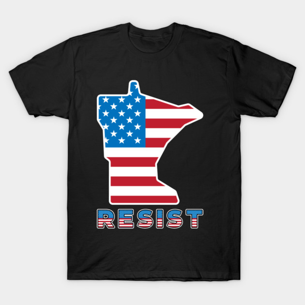 Minnesota Resist T-Shirt by Creatifly Graphic Tees