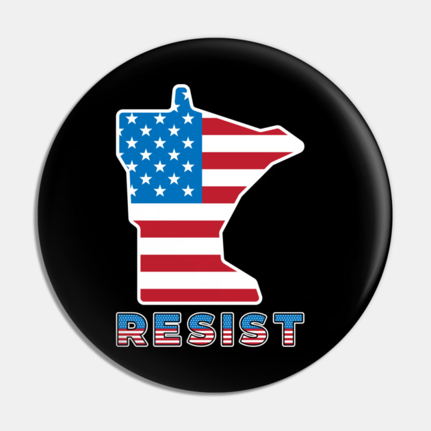 Minnesota Resist Pin by Creatifly Graphic Tees