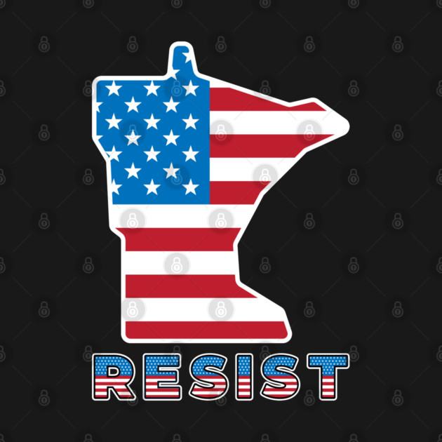 Minnesota Resist by Creatifly Graphic Tees