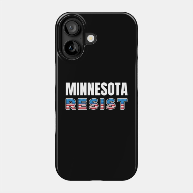Minnesota Resist Phone Case by Creatifly Graphic Tees