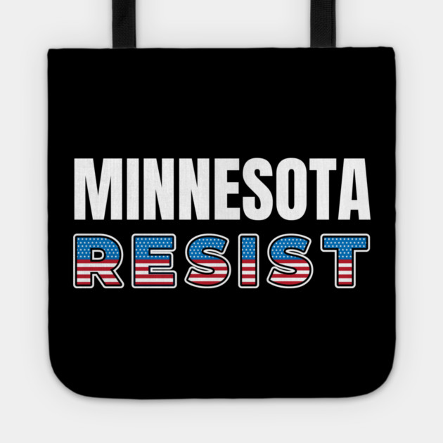 Minnesota Resist Tote by Creatifly Graphic Tees