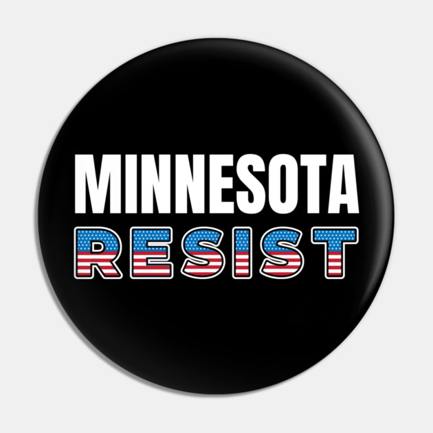 Minnesota Resist Pin by Creatifly Graphic Tees