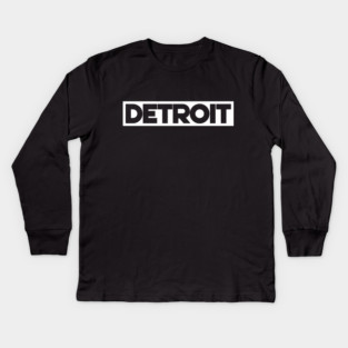Detroit Kids Long Sleeve T-Shirt