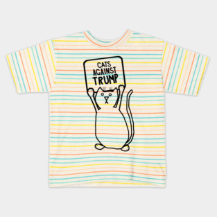 Cats-Against-Trump Kids T-Shirt