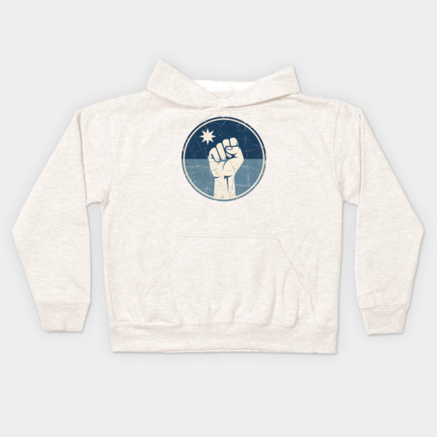 Minnesota Resist Kids Hoodie by Creatifly Graphic Tees