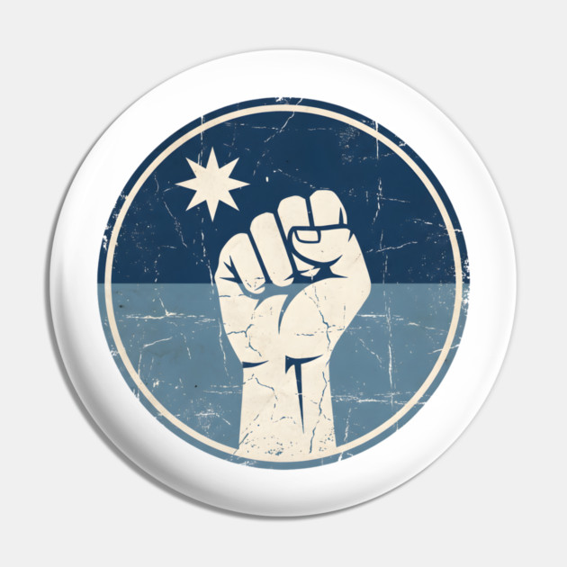 Minnesota Resist Pin by Creatifly Graphic Tees