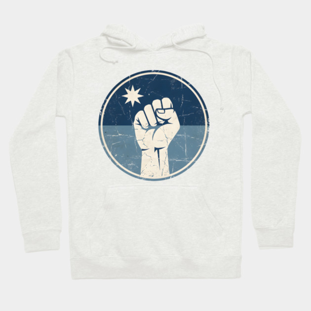 Minnesota Resist Hoodie by Creatifly Graphic Tees